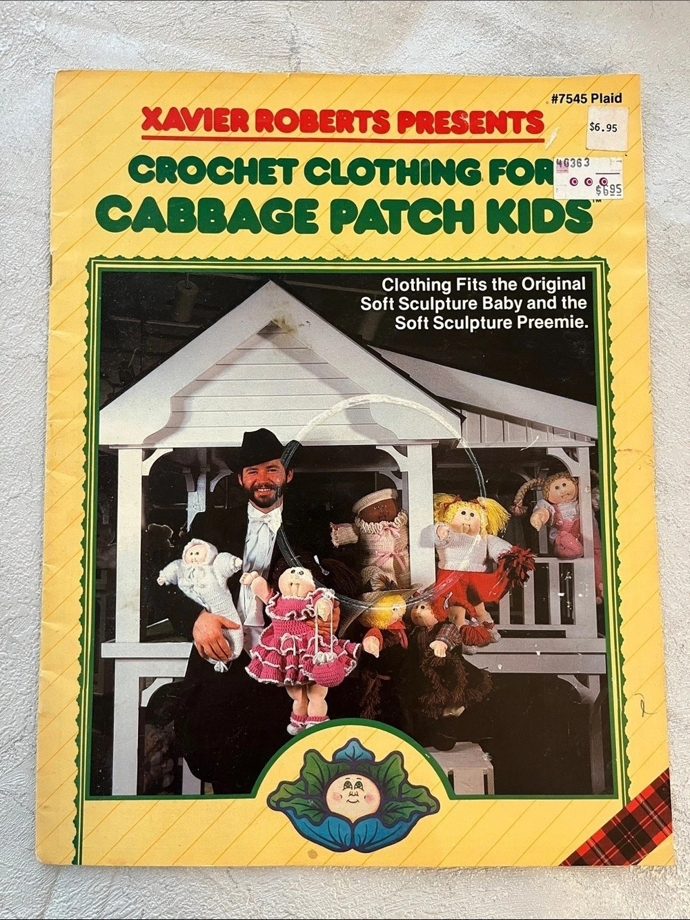 Xavier Roberts Crochet Clothing for Cabbage Patch Kids Pattern Booklet